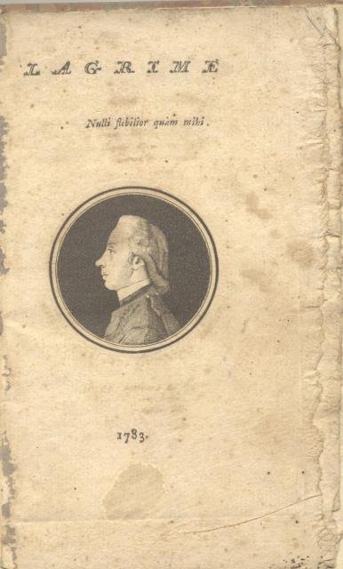 LAGRIME. Nulli flebilior quam nihi.