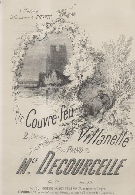 LE COUVRE FEU / VILLANELLE. Deux Mélodies pour Piano (Op.38) …