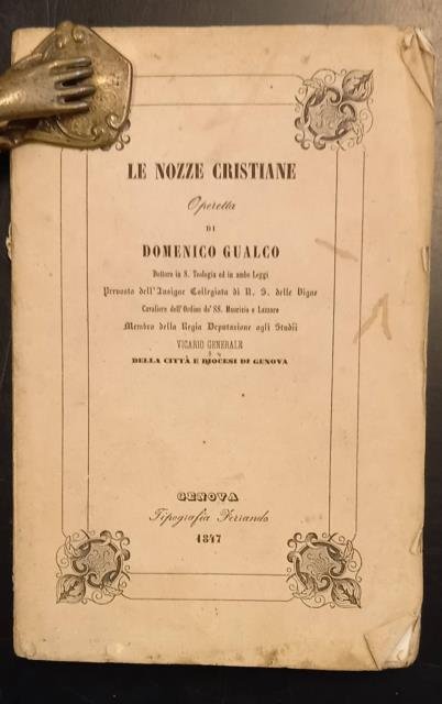 LE NOZZE CRISTIANE. Operetta.