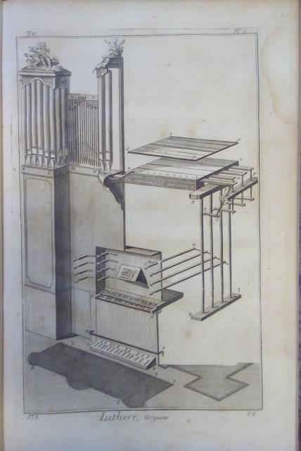 LUTHERIE. 34 tavole tratte da "Planches pour l'"Encyclopédie ou pour …
