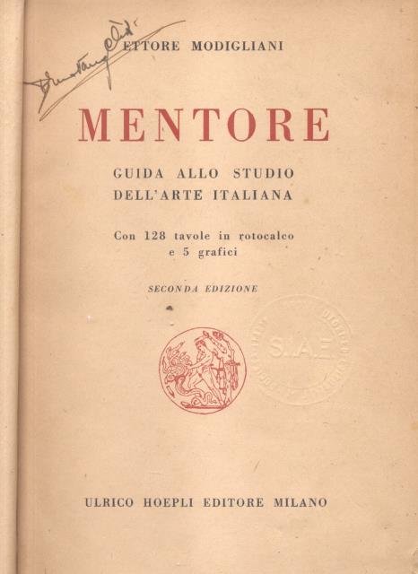 MENTORE. Guida allo studio dell'arte italiana.