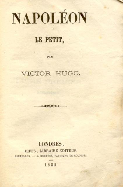 NAPOLÉON LE PETIT.