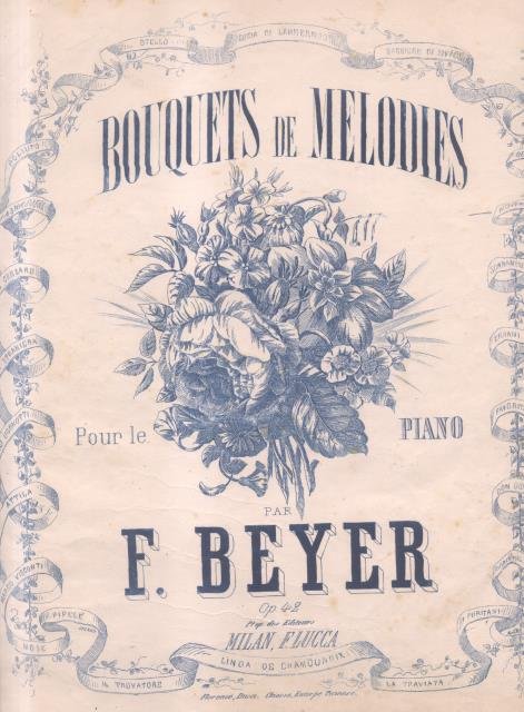 NORMA (1831). Motif pour Piano par F.Beyer sur l'Opera de …