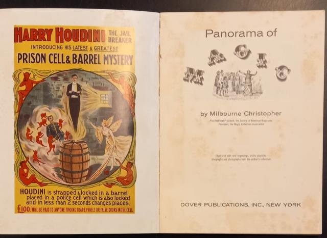 PANORAMA OF MAGIC. Illustrated with rare engravings, prints, playbillis, lithographs …