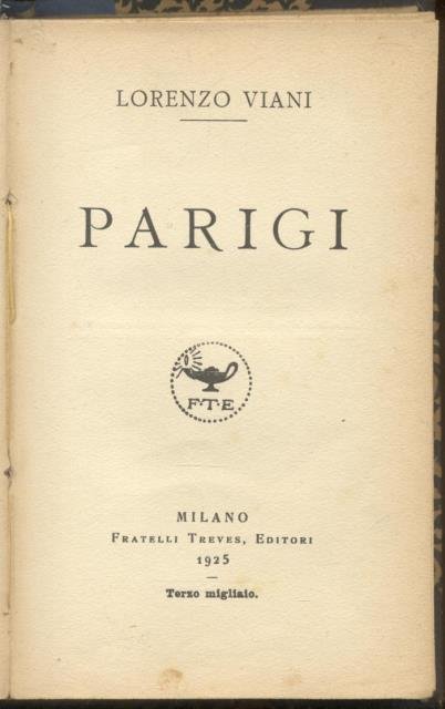 PARIGI. | Immagine principale