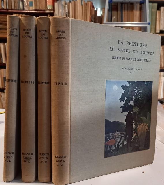 PEINTURES ECOLE FRANCAISE XIX SIECLE. Musee National du Louvre. 1958-1961.