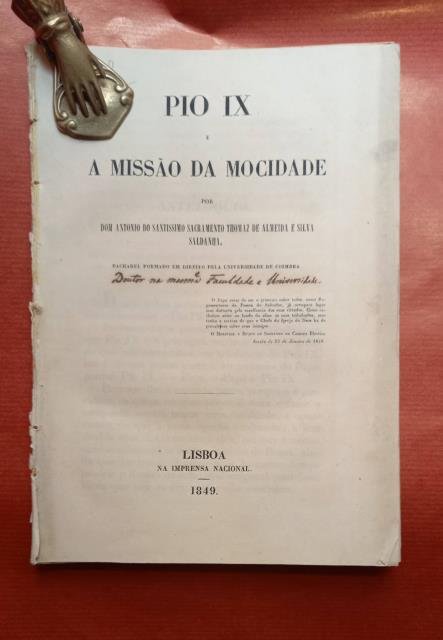 PIO IX E A MISSÃO DA MOCIDADE. Por Dom Antonio … | Immagine principale