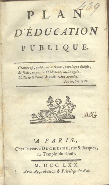 PLAN D'ÉDUCATION PUBLIQUE.