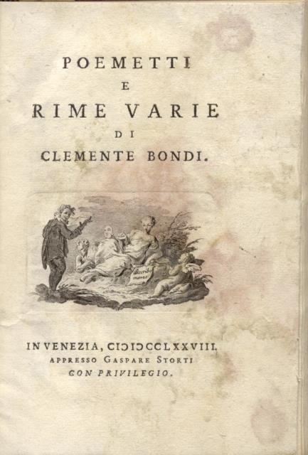 POEMETTI E RIME VARIE.