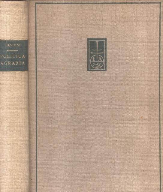 POLITICA AGRARIA.