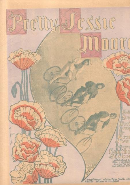 PRETTY JESSIE MOORE. Waltz Song. Canto e Piano.