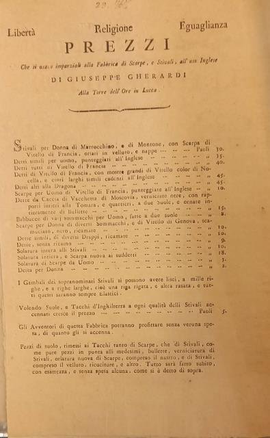 Prezzi che si usano imparziali alla Fabbrica di Scarpe, e …