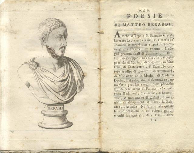 PROSE E VERSI. Gennajo 1805.