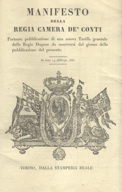 Raccolta rilegata di 43 Editti legislativi promulgati da Carlo Felice … | Immagine principale