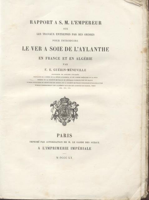 Rapport a S.M. L'empereur sur les travaux entrepris par ses … | Immagine principale