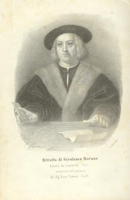 RICORDI INEDITI DI GEROLAMO MORONE. Sul decennio dal 1520 al …