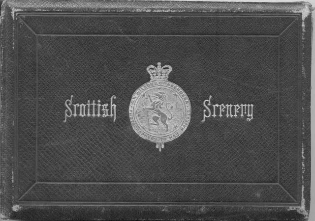 SCOTTISH SCENERY. Album fotografico ottocentesco, con dieci fotografie originali di …