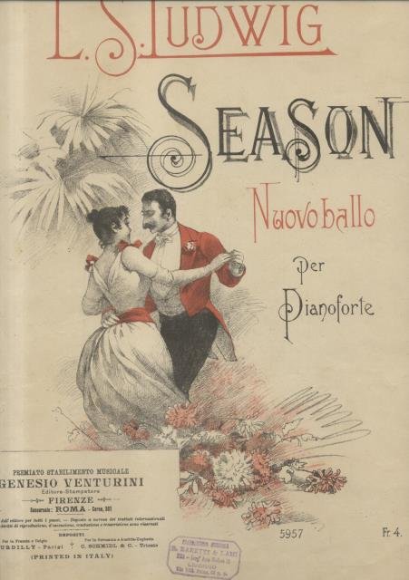 SEASON. Nuovo ballo per Pianoforte (Pl.n°5957).