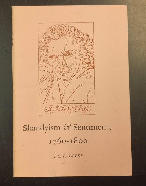 SHANDYISM AND SENTIMENT, 1760-1800. This Lecture was given in the …