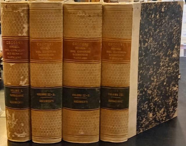 STORIA DEL CONCILIO ECUMENICO VATICANO. Scritta sui documenti originali. 1872-1878.