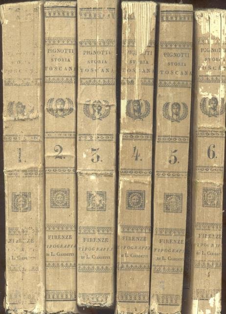 STORIA DELLA TOSCANA SINO AL PRINCIPATO. Con diversi saggi sulle …