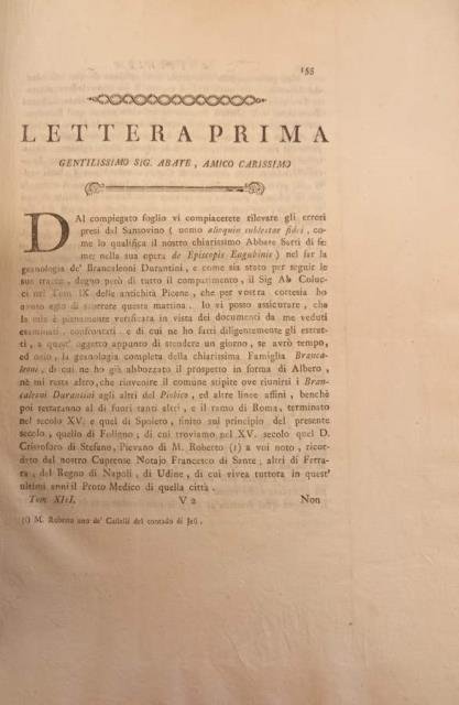 SULLE ANTICHE MEMORIE DI CASTEL DURANTE OGGI URBANIA. Lettere del … | Immagine principale