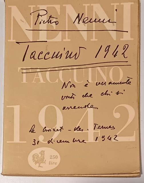 TACCUINO 1942.