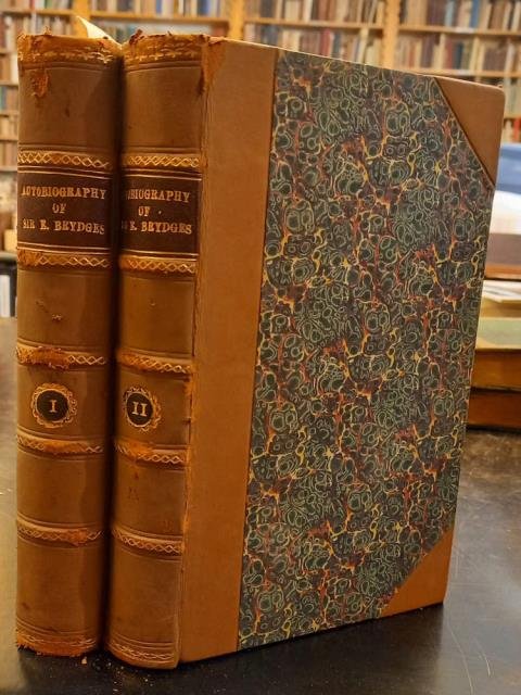 THE AUTOBIOGRAPHY, TIMES, OPINIONS, AND CONTEMPORARIES OF SIR EDGERTON BRYDGES. … | Immagine principale