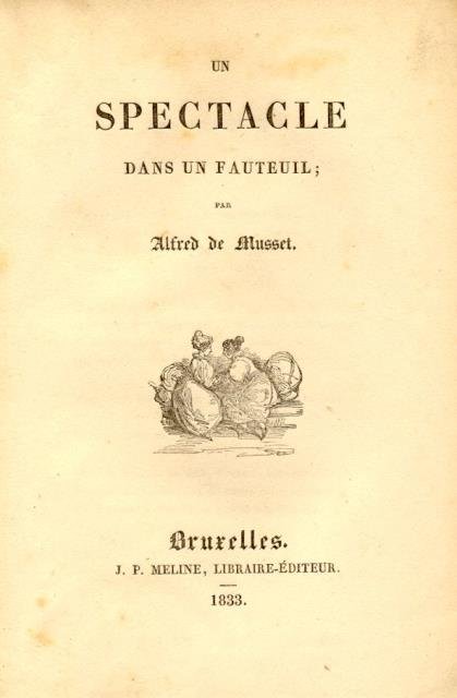 UN SPECTACLE DANS UN FAUTEUIL.