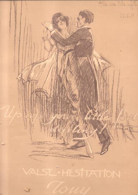 UP UP YOUR LITTLE FOOT, DARLING!. Valse hesitation per Pianoforte. …