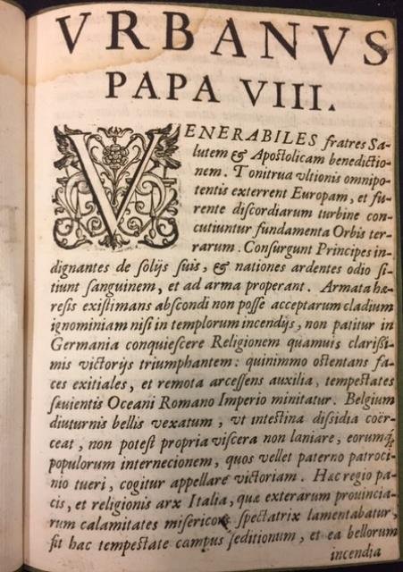 Venerabilibus fratribus patriarchis, archiepiscopis, et episcopis Ecclesiae Catholicae.