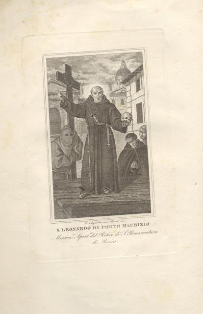 VITA DI S. LEONARDO DA PORTO MAURIZIO, MISSIONARIO APOSTOLICO DEI …