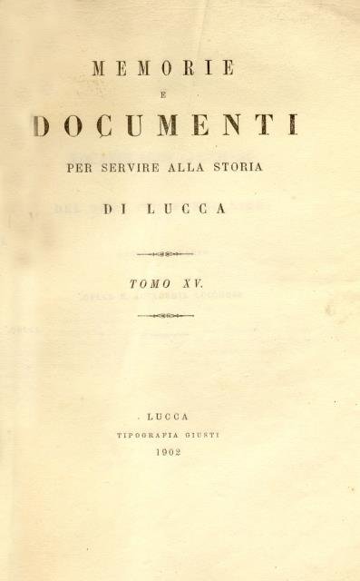 VOCABOLARIO LUCCHESE.
