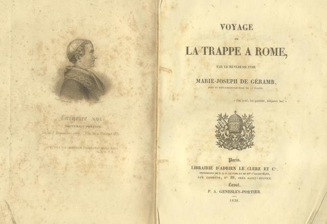 VOYAGE DE LA TRAPPE A ROME.