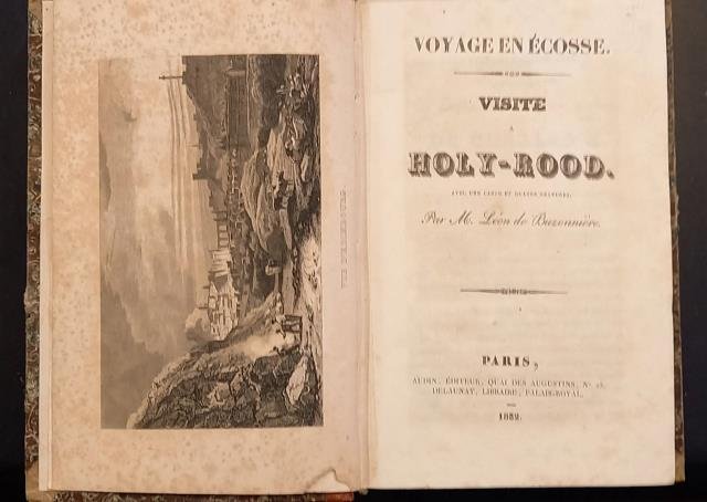 VOYAGE EN ÉCOSSE. Visite a Holy - Rood. Avec une …