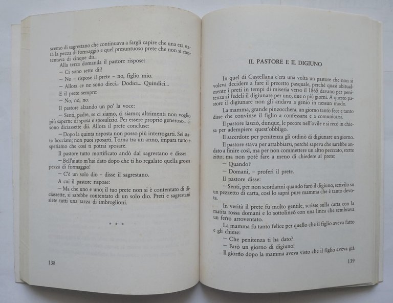 100 RACCONTI NELLA TRADIZIONE POPOLARE di Tinelli 1983 Libro Puglia