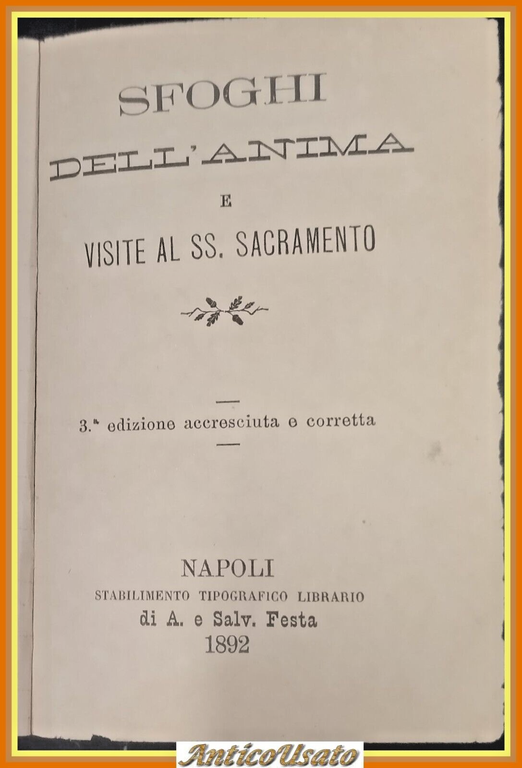 3 VOLUMI RELIGIOSI rilegati insieme 1896 Libro Voce di Maria … | Immagine Gallery 2
