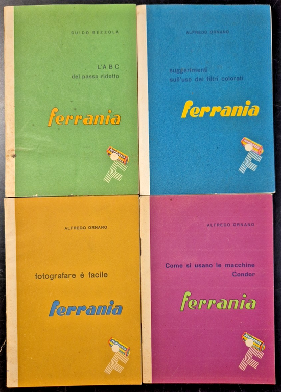 4 MANUALI FERRANIA Macchine Condor Filtri Colorati Passo Ridotto Ornano … | Immagine Gallery 1
