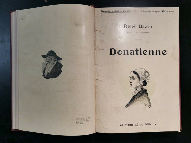 4 ROMANZI antichi in francese di Mirbeau Bazin Lavedan Anatole …