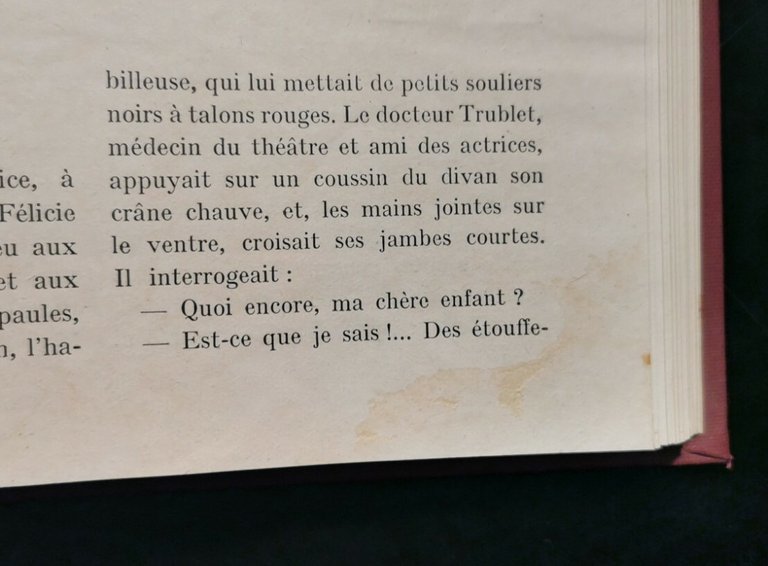 4 ROMANZI antichi in francese di Mirbeau Bazin Lavedan Anatole …