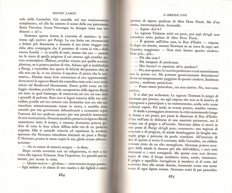 4 ROMANZI di Henry James 1965 Sansoni Libro L'americano europei …