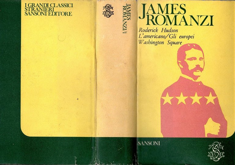 4 ROMANZI di Henry James 1965 Sansoni Libro L'americano europei …