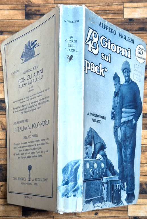 48 GIORNI SUL PACK di Alfredo Viglieri 1929 Mondadori Libro … | Immagine Gallery 2