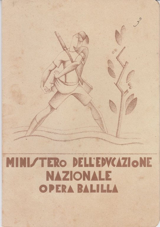 5 PAGELLE SCOLASTICHE FASCISTE Opera Nazionale Balilla 1931 1936 ONB …