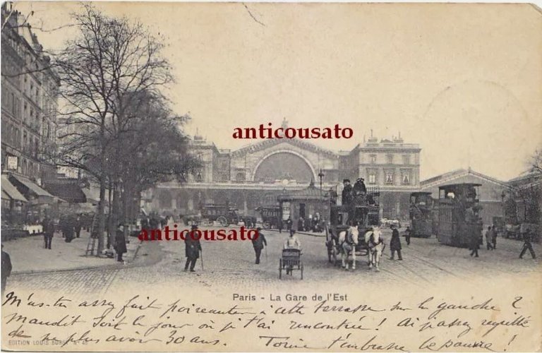 6 CARTOLINE ANTICHE PARIS Parigi viaggiate animata postcard carte postale …