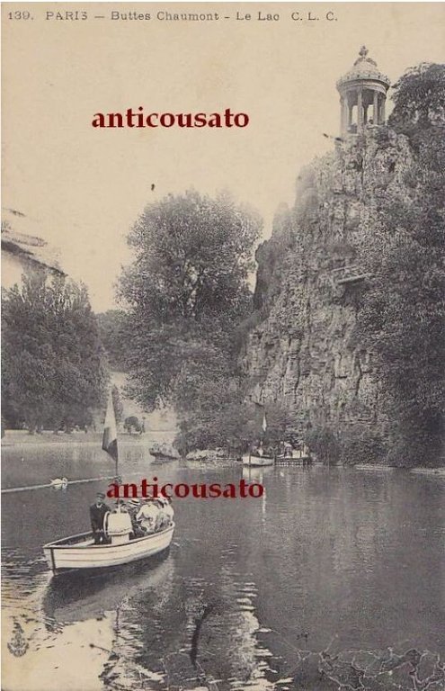 6 CARTOLINE ANTICHE PARIS Parigi viaggiate animata postcard carte postale …