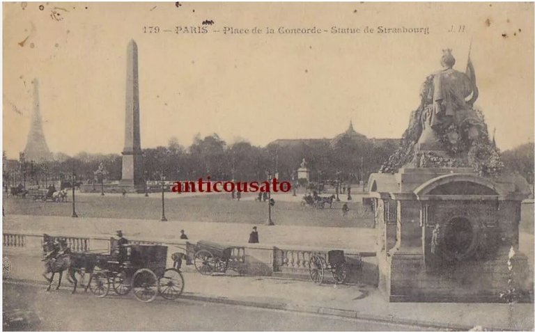 6 CARTOLINE ANTICHE PARIS Parigi viaggiate animata postcard carte postale …