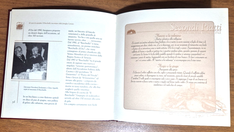 60 ANNI DI OSPITALITÀ Il Burchiello della Famiglia Carraro 2002 …