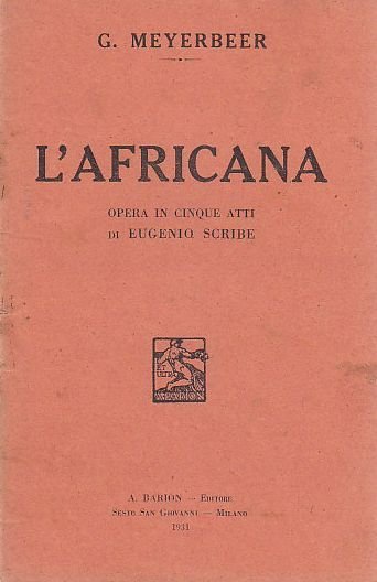 8 Libretti d'opera 1931 BARION Rossini Bellini Wagner Meyerbeer HALÉVY …