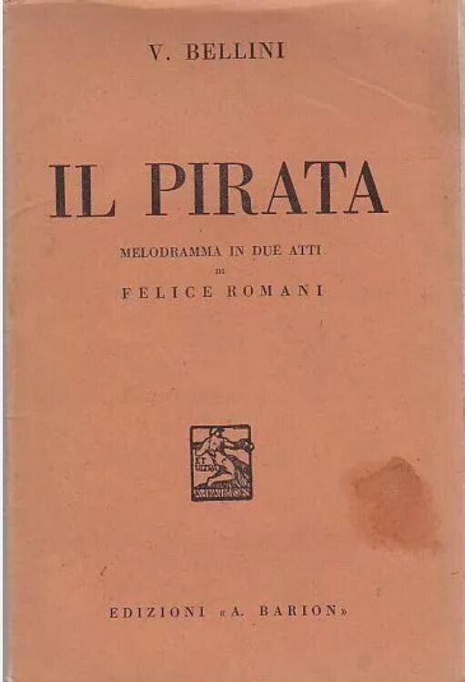 8 Libretti d'opera 1931 BARION Rossini Bellini Wagner Meyerbeer HALÉVY …